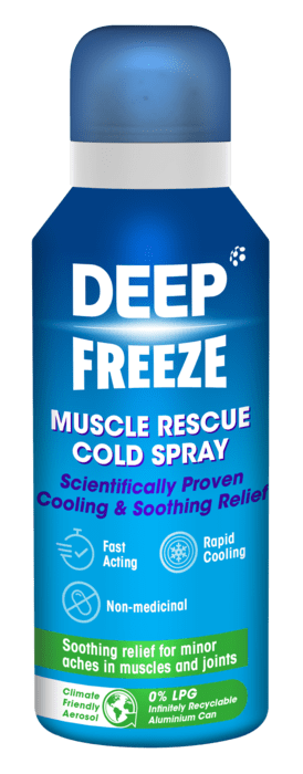 Deep Freeze Mentholatum Deep Freeze Pain Relief Cold Spray (Freezes Pain  Instantly)